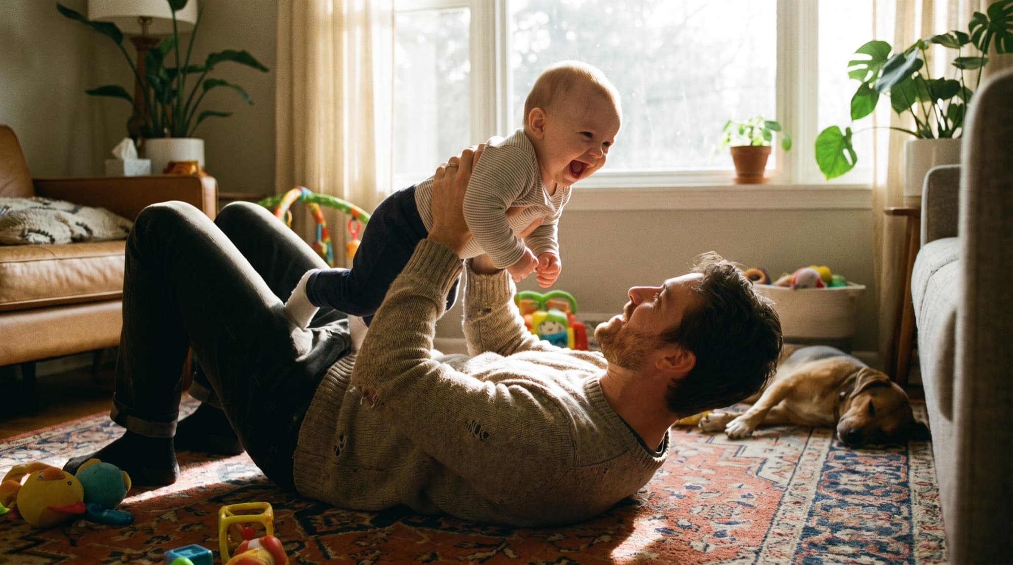 Fra statist til hovedrolle: Slik bygger du det tette båndet til ungen