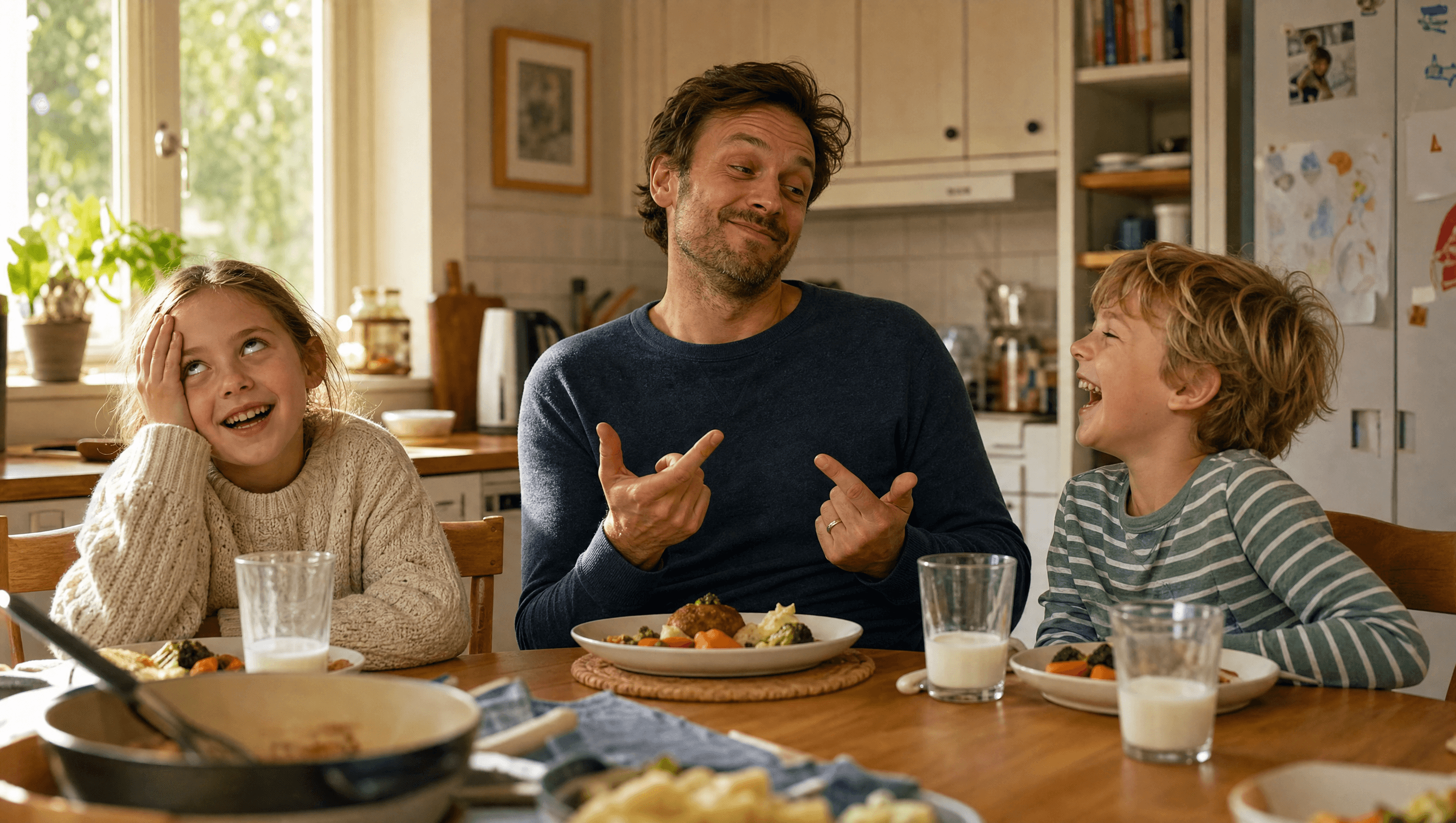 Pappahumor: en hyllest til de dårlige vitsene