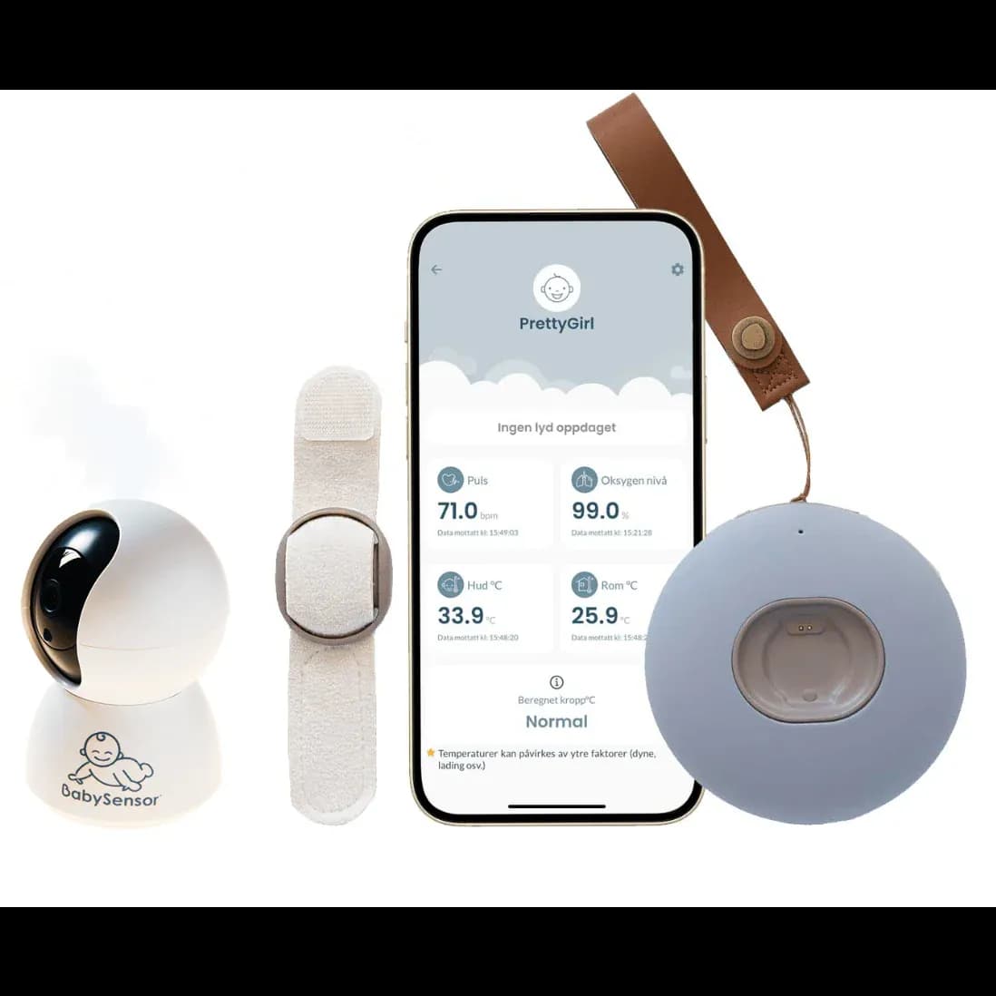 Test av BabySensor - Babycall
